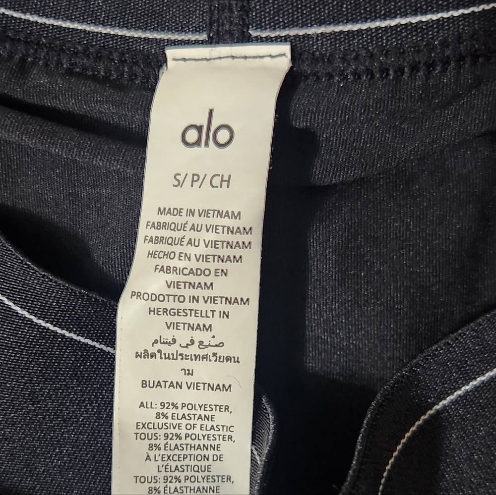 ALO Yoga Match Point Tennis Skirt Black - Picture 14 of 14